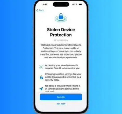 孟州苹果授权维修店分享被盗设备保护功能开启方法