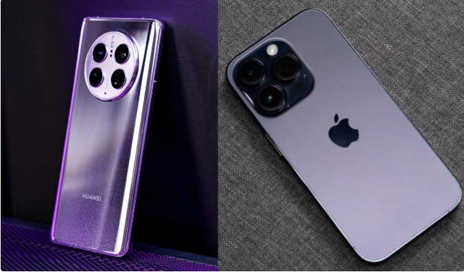 孟州苹果14维修分享华为Mate50与iPhone14哪个好？ 