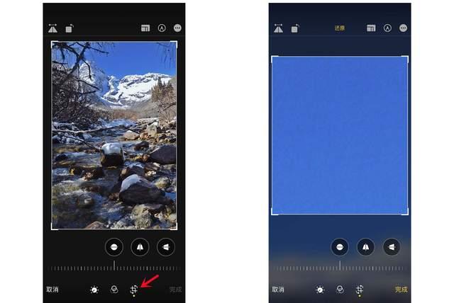 孟州苹果手机维修分享iPhone手机如何使用裁剪功能隐藏照片 
